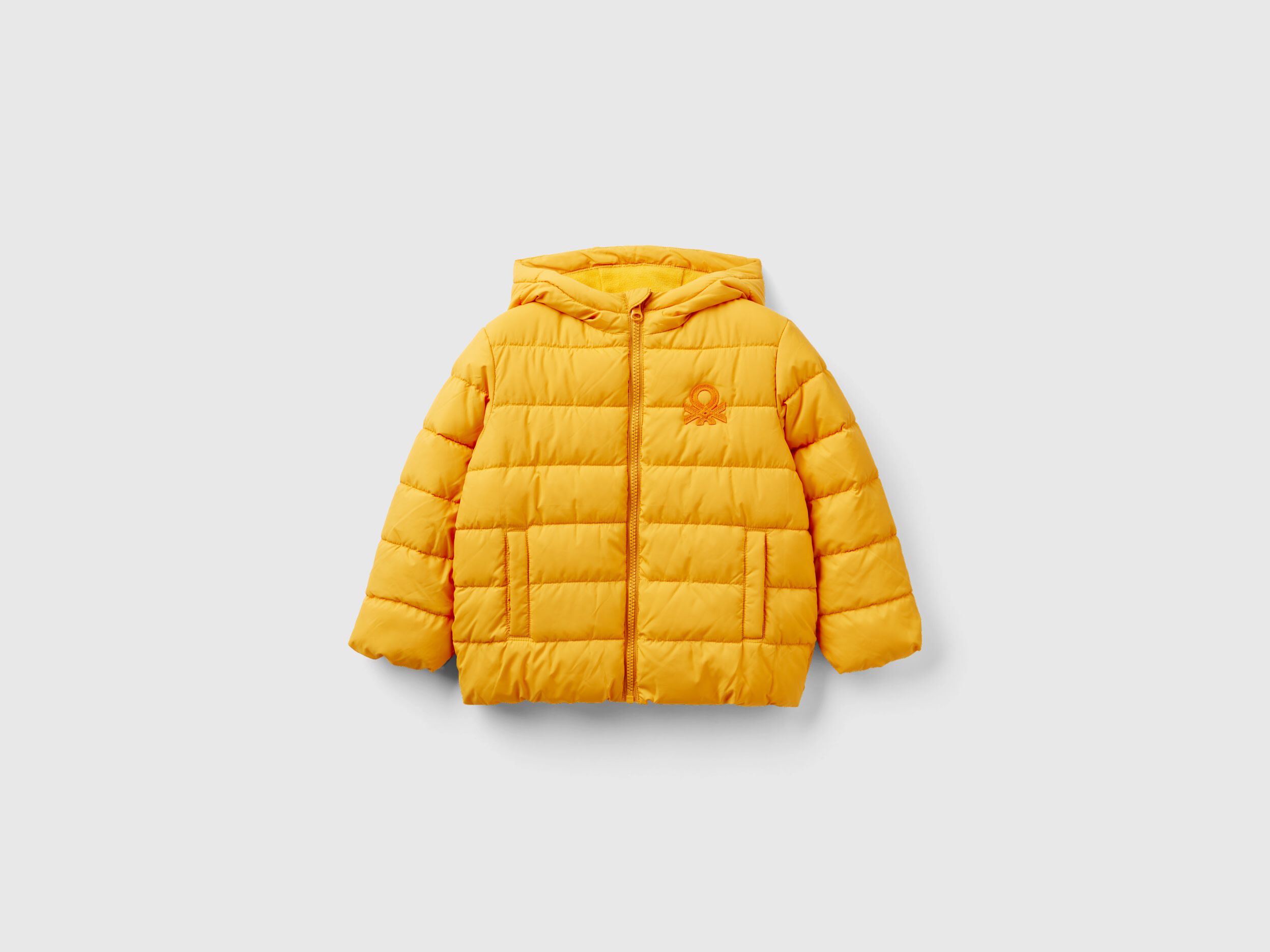 Yellow sale puffy coat