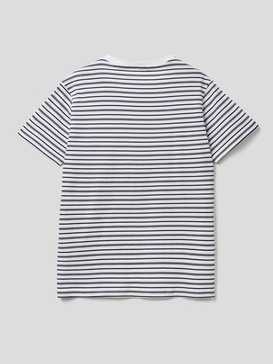 Striped t-shirt in 100% cotton image number 2