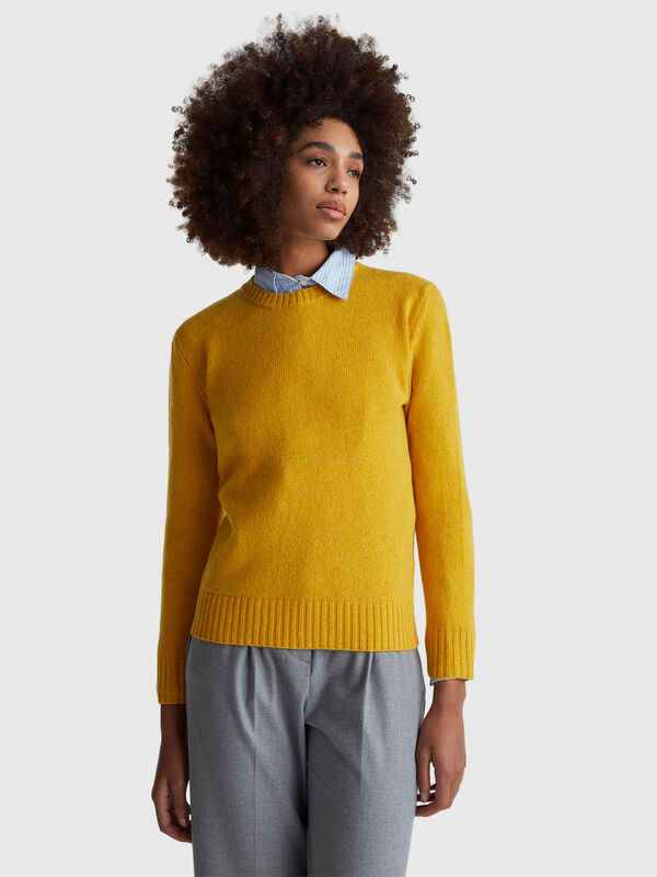 Sweater in pure Shetland wool Women