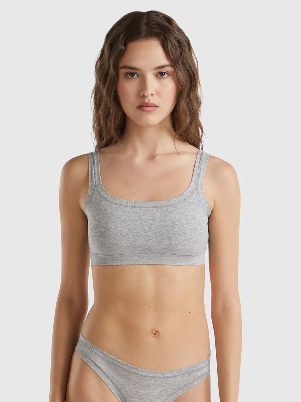 Super stretch organic cotton brassiere